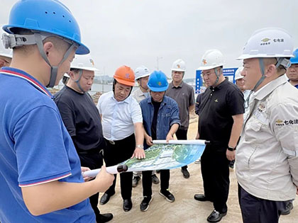 壹号娱乐领导深入四大重点项目建设现场调研督导