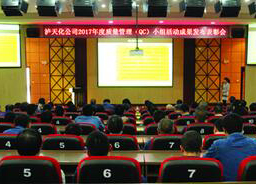 壹号娱乐股份公司召开2017年度QC小组活动成果发布会