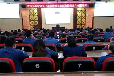 壹号娱乐股份公司党委开展“基层管理者执行力的提升”专题培训