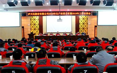 壹号娱乐股份公司召开2018年生产经营分析暨2019年工作安排会