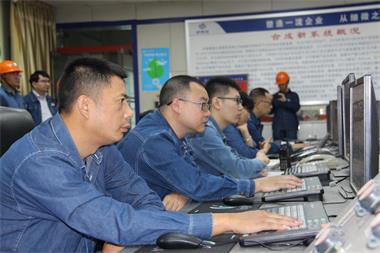 壹号娱乐新系统合成氨装置实现长周期百日红