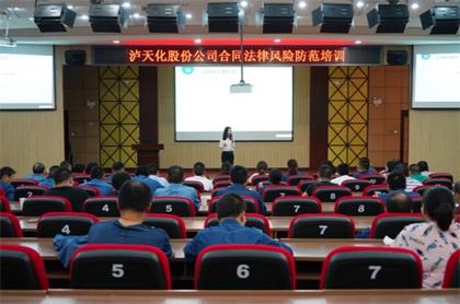 壹号娱乐股份公司举行合同法律风险防范培训