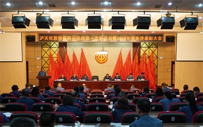 壹号娱乐股份公司四届一次职代会暨2019年度先进表彰大会隆重召开