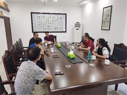壹号娱乐股份公司总经理赵永清率队走访华东市场核心客户