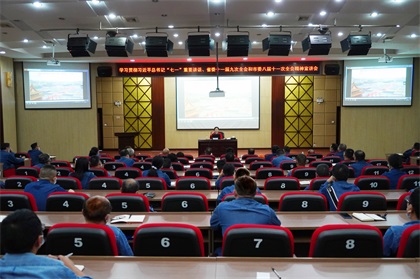 泸州市委宣讲团第九分团走进壹号娱乐股份公司