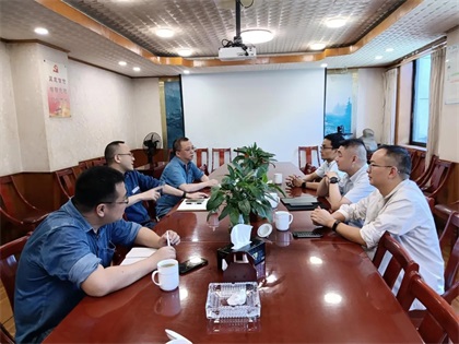 国网纳溪供电公司到壹号娱乐股份公司沟通交流
