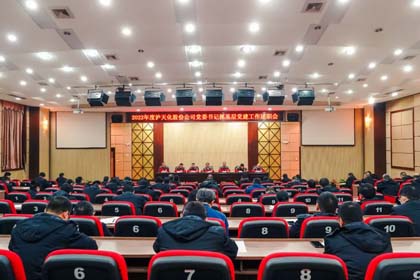 壹号娱乐股份公司召开2022年度党委书记抓基层党建工作述职暨领导班子和领导人员考核工作会