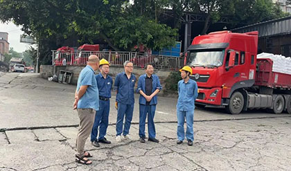 壹号娱乐股份公司领导赴一线实地检查防汛工作
