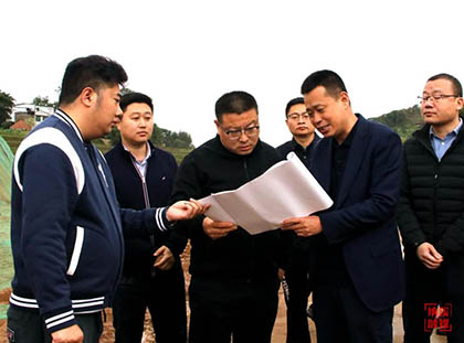 纳溪区委书记谭荣兵一行调研壹号娱乐现代农业示范园项目