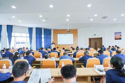 壹号娱乐股份公司召开一季度生产经营分析会