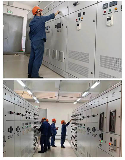 壹号娱乐股份公司尿素造粒新变电所一次受电投运成功