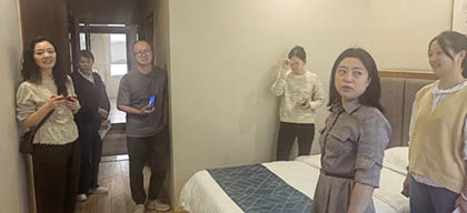 泸州市文旅局到壹号娱乐宾馆开展调研工作