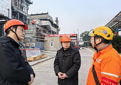 壹号娱乐股份公司主要化工装置大修后一次投料开车成功